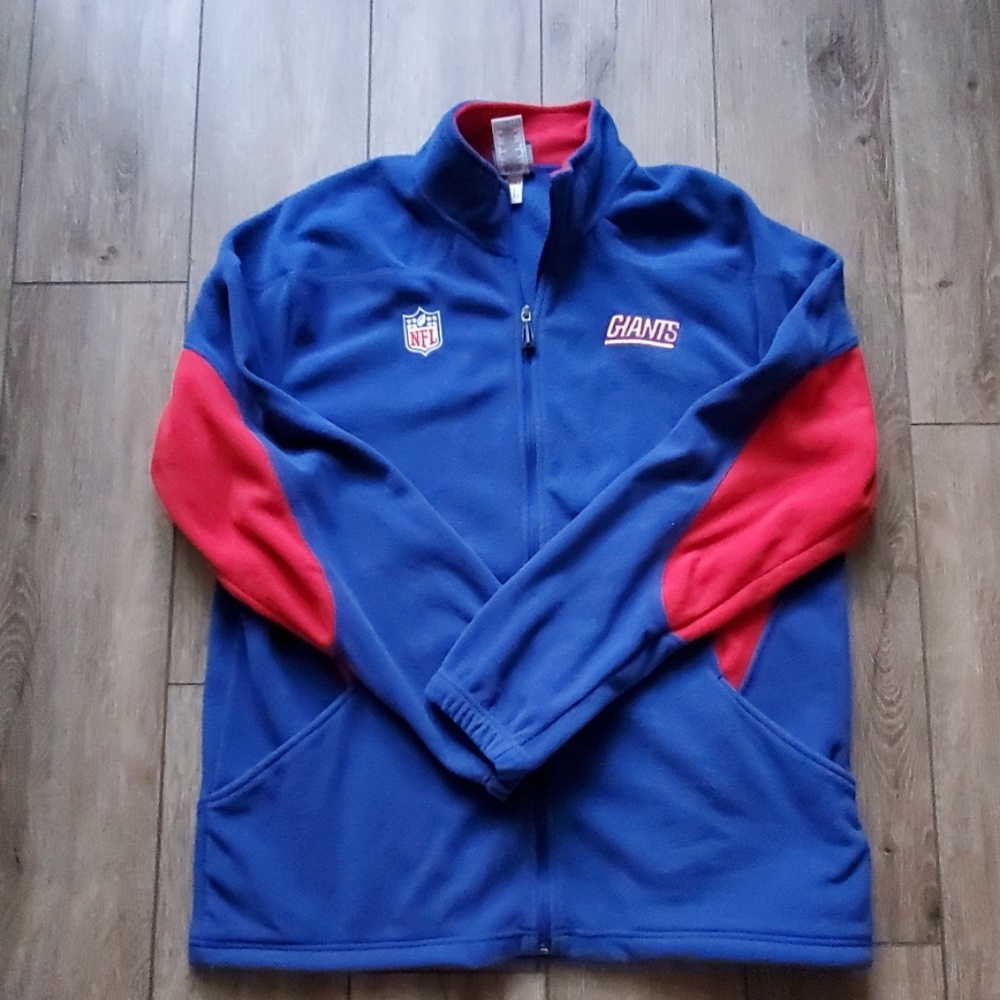 New York Giants Reebok Quarter Zip Fleece